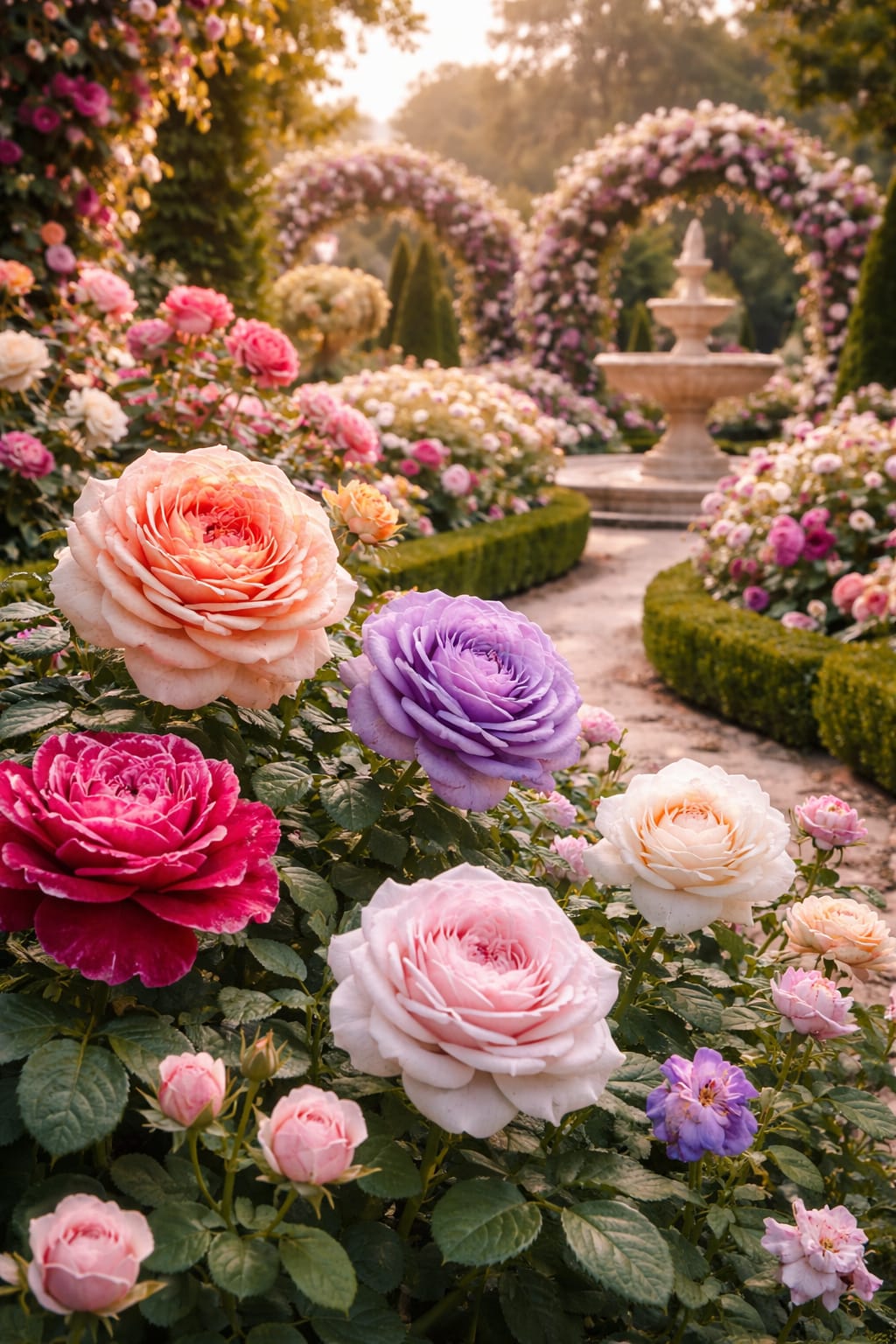 trandafiri lussoverde