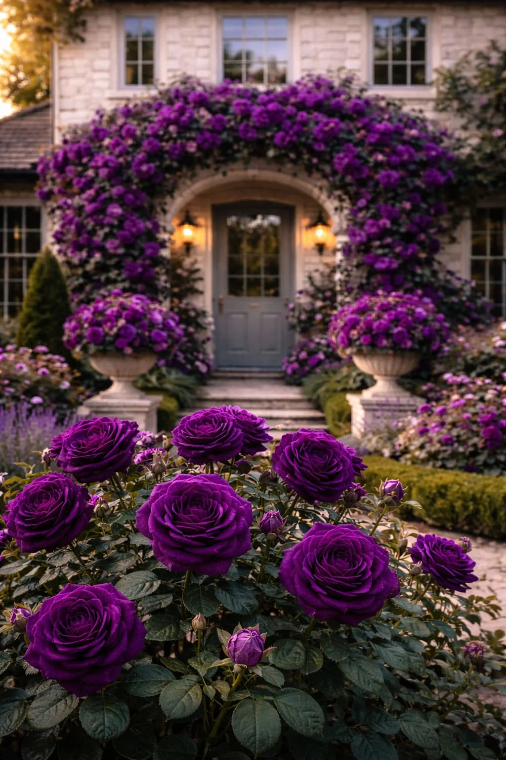 trandafiri cataratori lussoverde