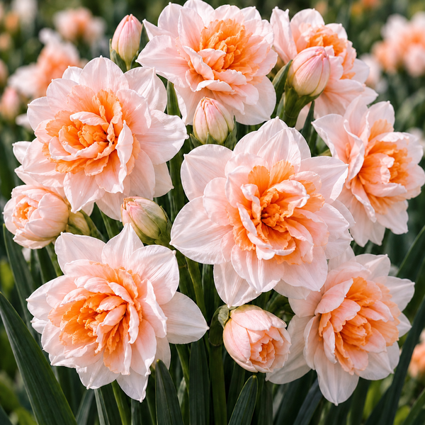 2 Bulbi Narcise - Narcissus Pink Cheerfulness
