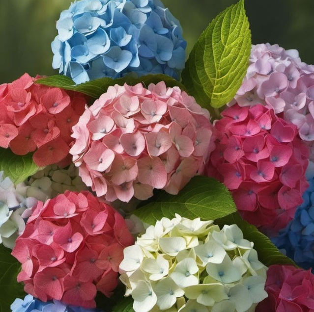 Pachet Promo Hortensia "Daybreak" Mixt 5 Bucăți