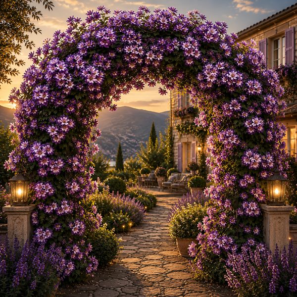 Trandafir Urcător "Purple Splash"