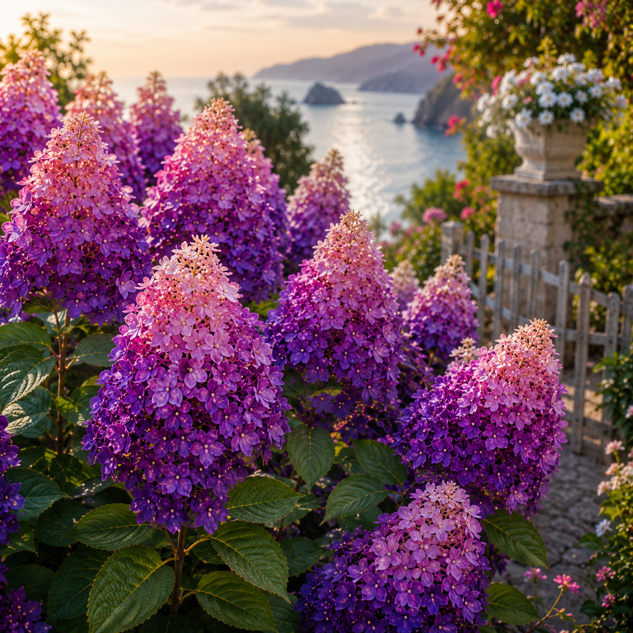 Hortensia Paniculata "Diamond Rouge"