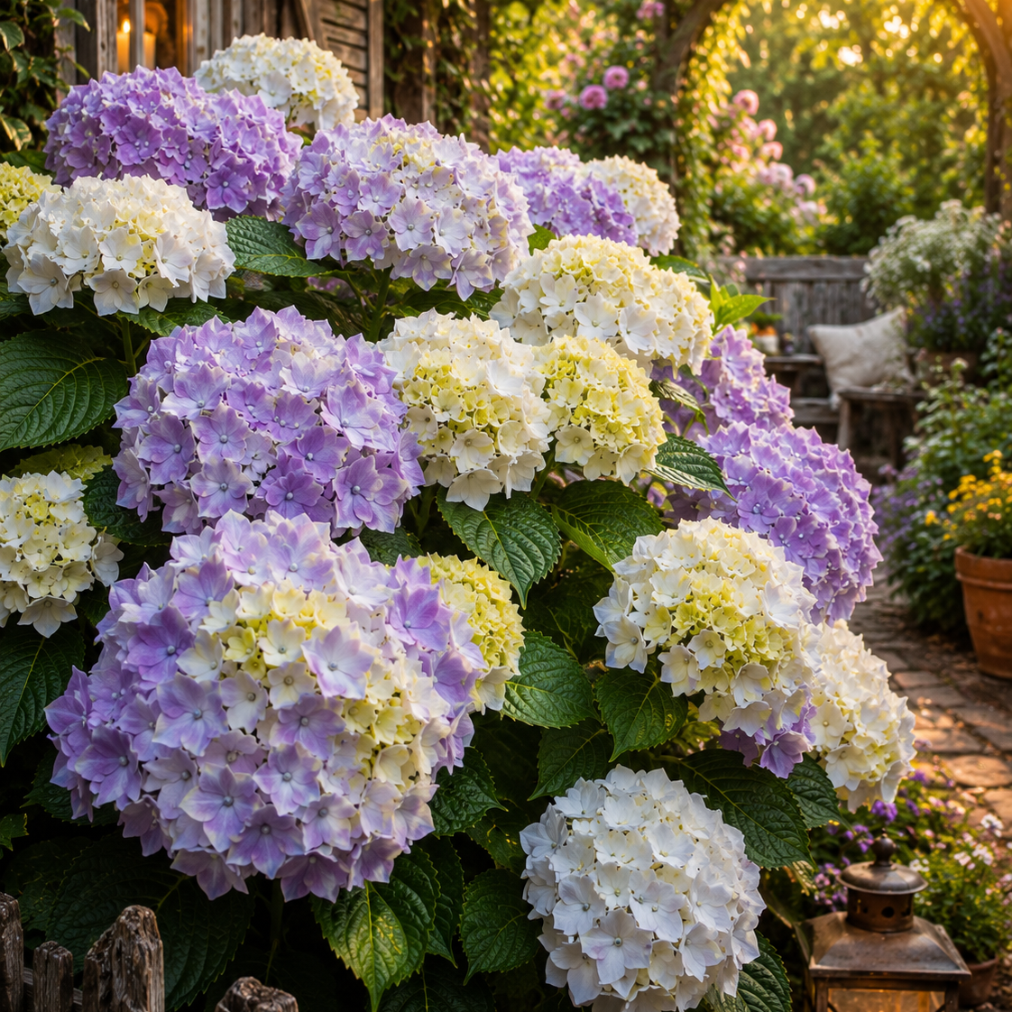 Hortensia Macrophylla „Schloss Wackerbarth”