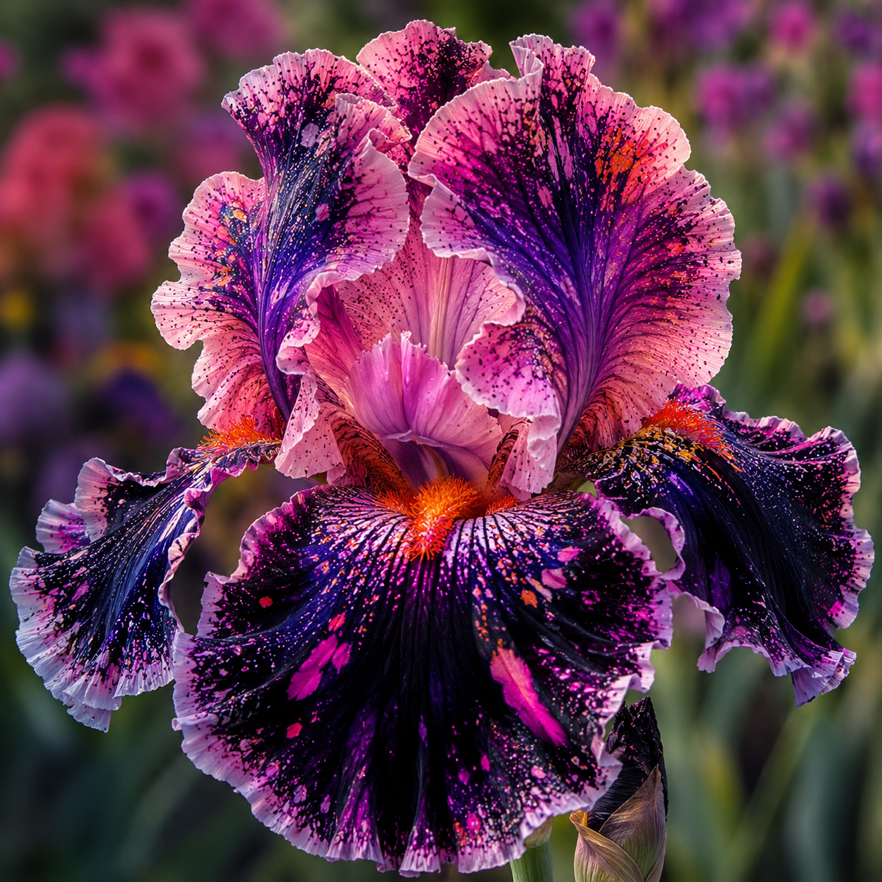 Bulbi Iris Germanica "Cosmic Splash"