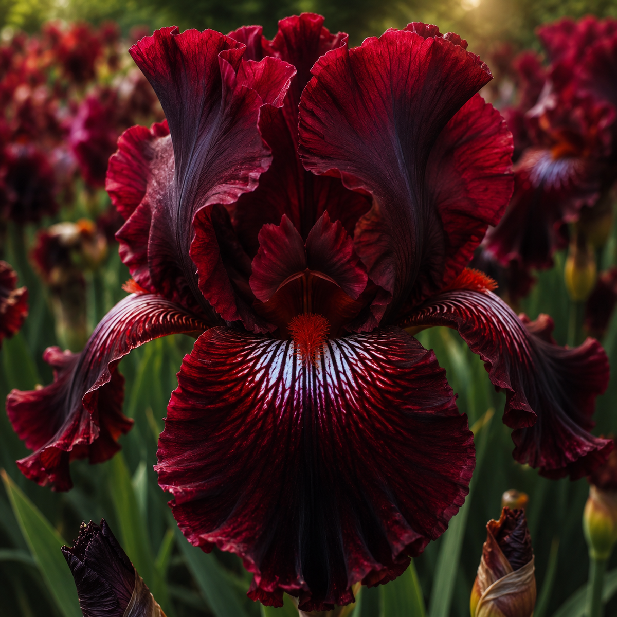 Bulbi Iris Germanica "War Chief"