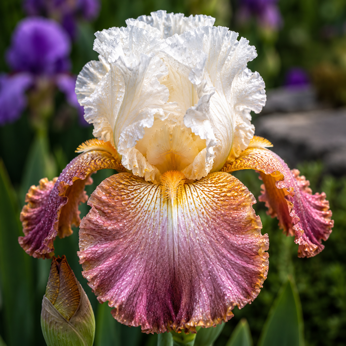 Bulbi Iris Germanica "Sunset Cream"