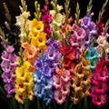 Mix Premium 50 Bulbi de Gladiole - Flori Perene