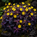 10 Bulbi de Oxalis "Plum Crazy" - Trifoi Ornamental