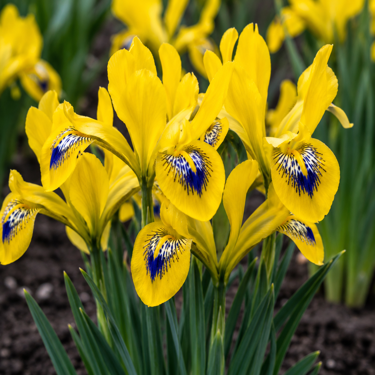 5 Bulbi de Iris Hollandica "Yellow Emperor"