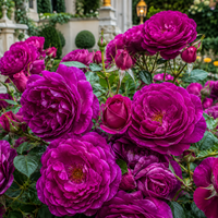 Trandafir Tufă "Rhapsody in Blue"