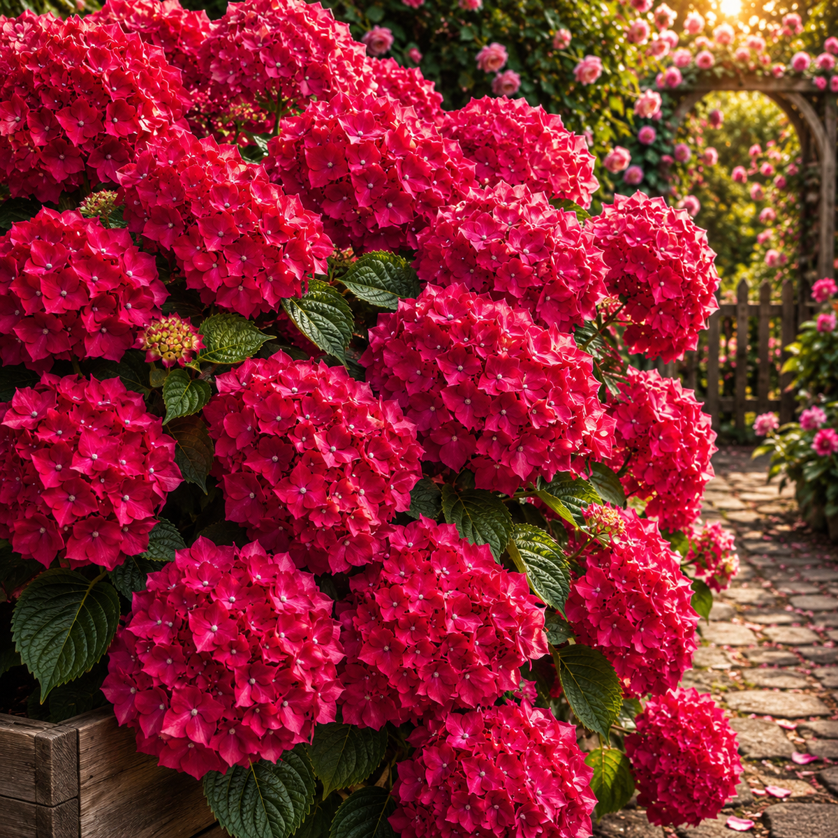 Hortensia Macrophylla "Miss Hepburn" la Ghiveci 10 L