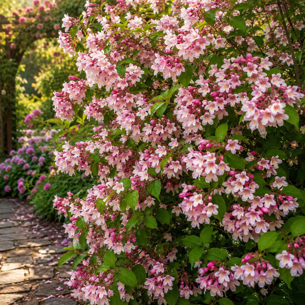 Iasomie "Philadelphus Rosace" la Ghiveci
