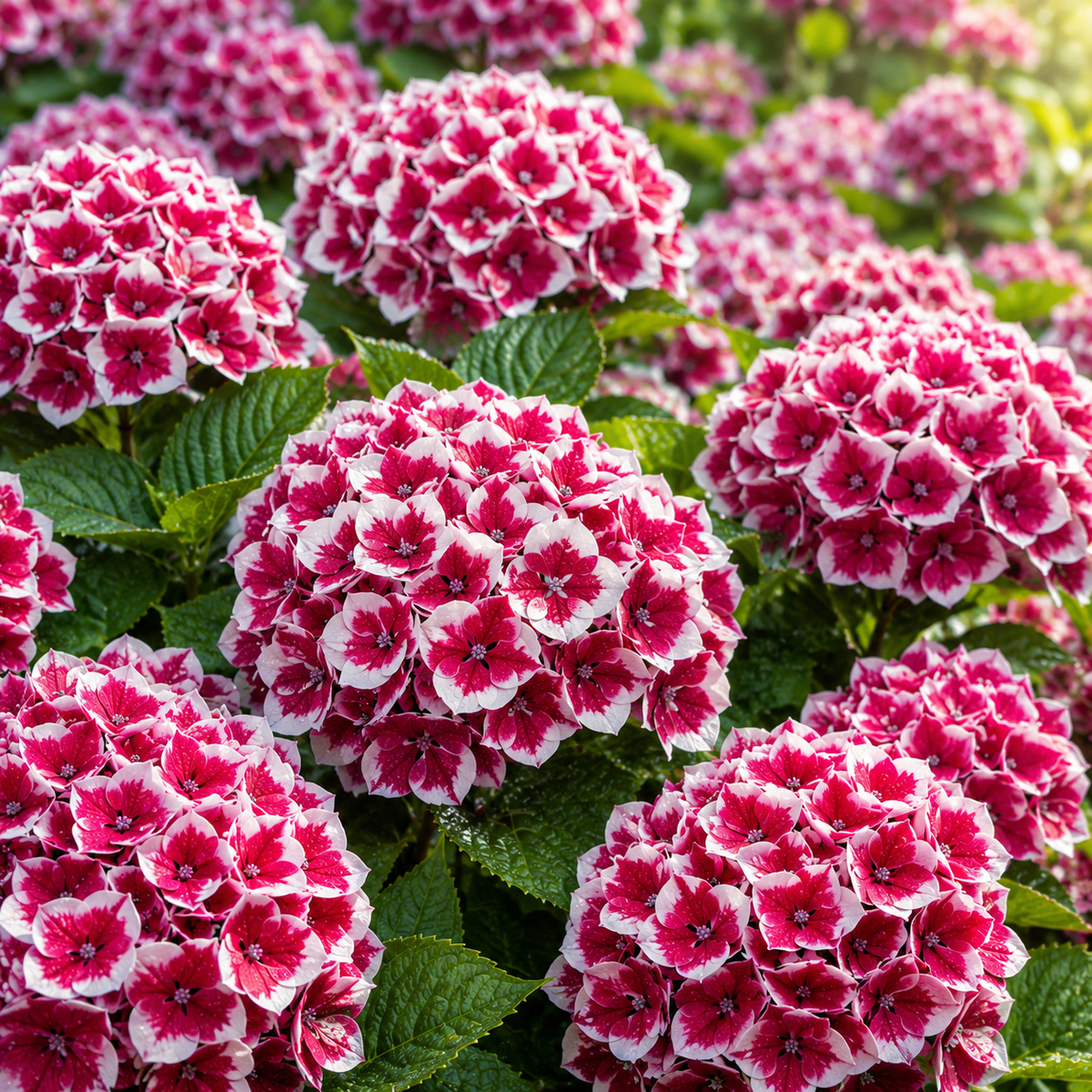 Hortensia Macrophylla Bicolor "Camilla"