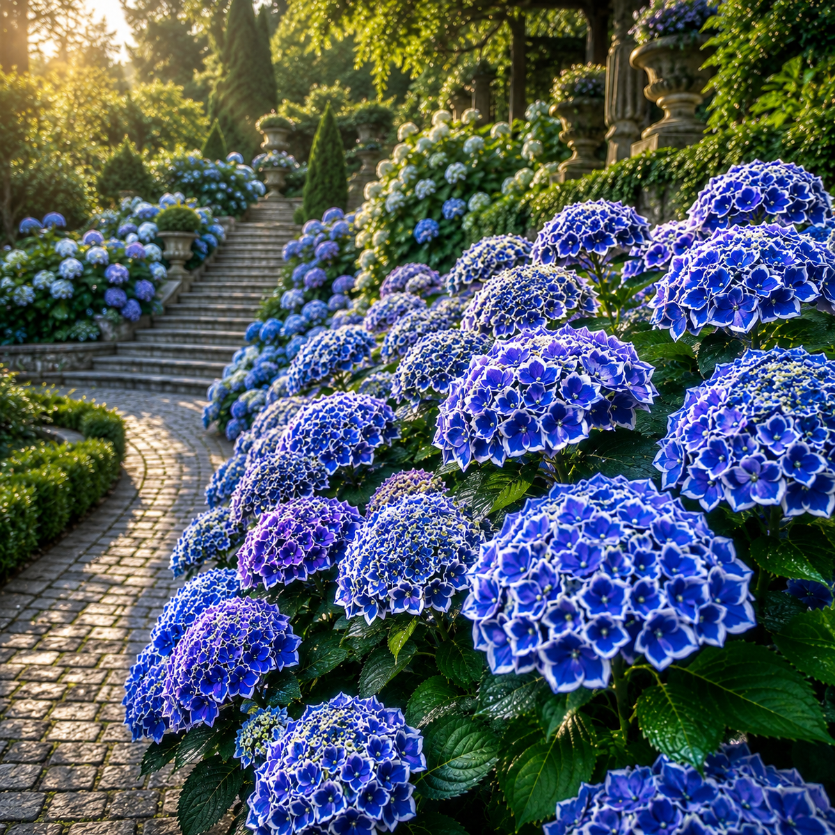Hortensia Bicolor "Bavaria" la Ghiveci 10 L