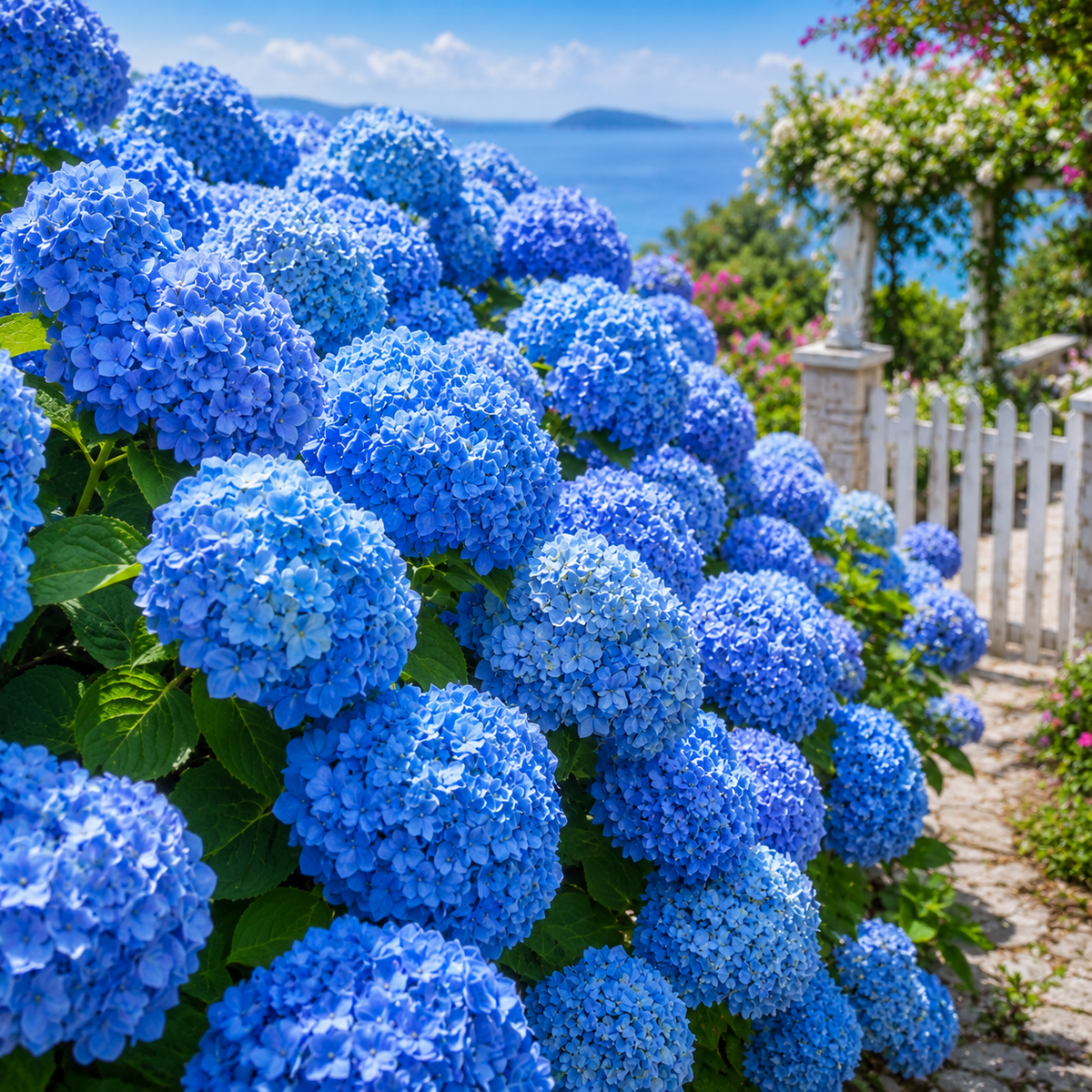 Hortensia Macrophylla "Early Blue" la Ghiveci 10 L