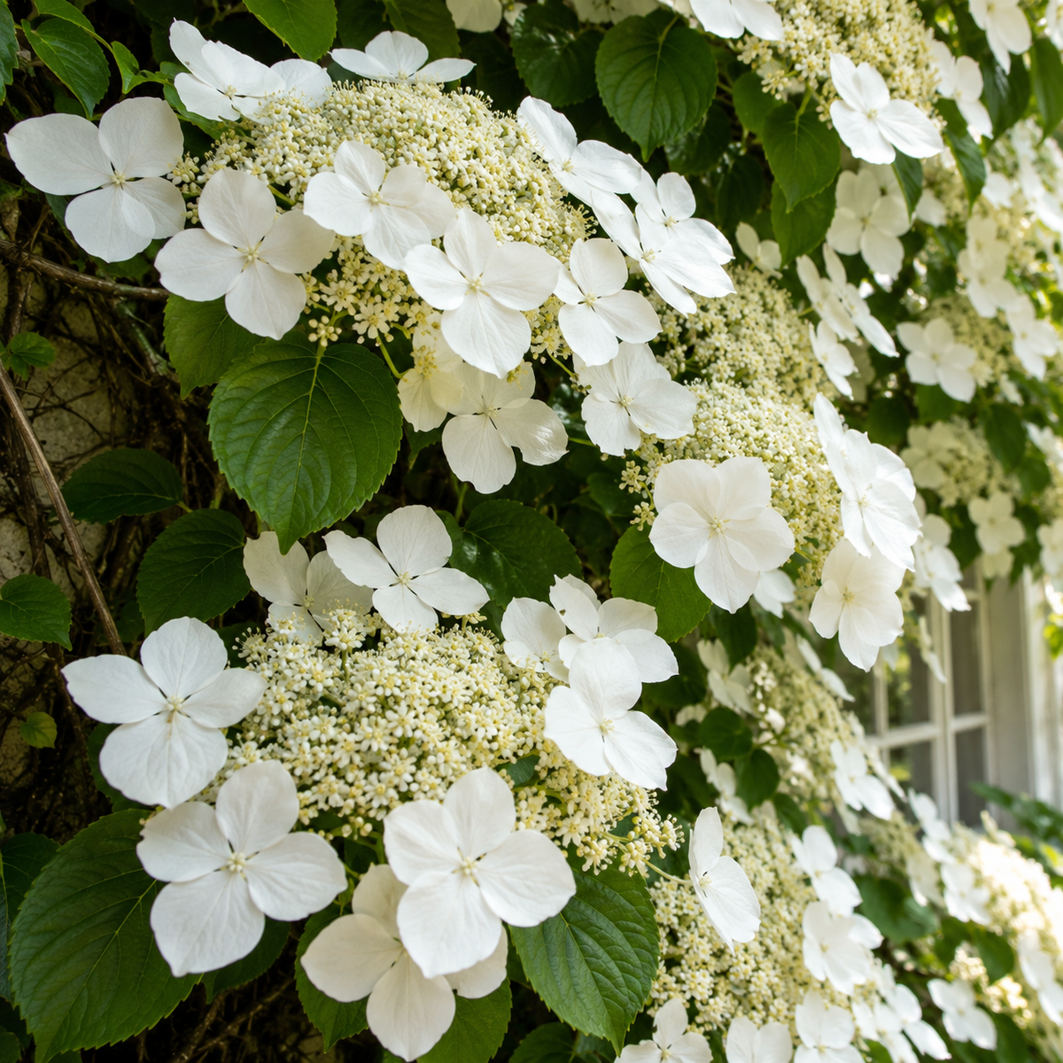 Hortensie Cățărătoare "Hydrangea Petiolaris"
