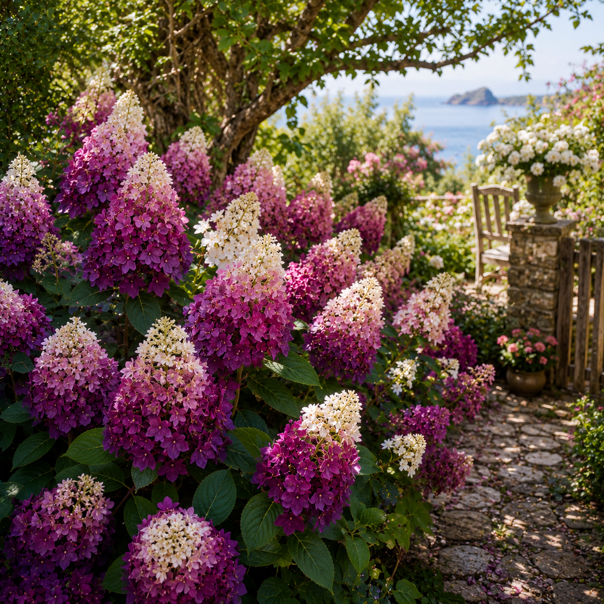 Hortensia Paniculata "Tricolor Blush"