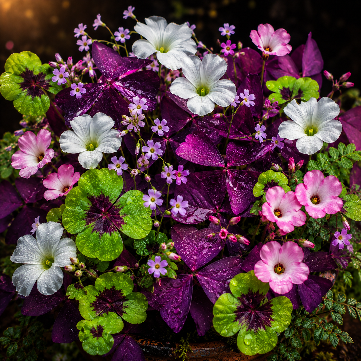Pachet Mix 50 Bulbi de Oxalis - Trifoi Ornamental