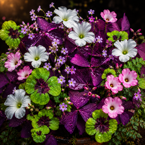 Pachet Mix 50 Bulbi de Oxalis - Trifoi Ornamental