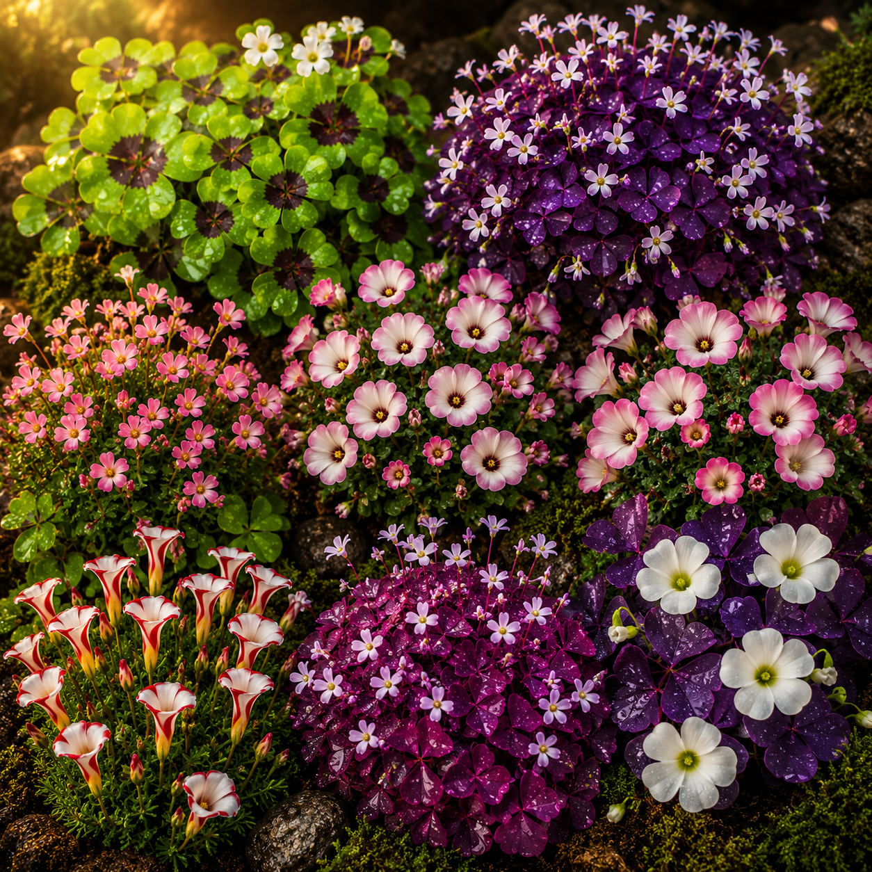 Pachet Special 150 Bulbi de Oxalis - Trifoi Ornamental