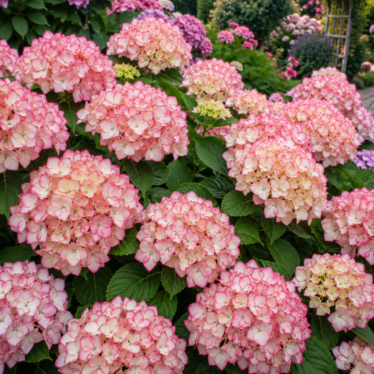 Hortensia Macrophylla "Pinkish Confession"