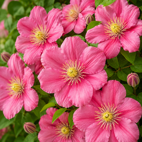 Clematis "Little Mermaid" la Ghiveci