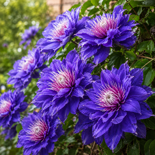 Clematis "Multi Blue" la Ghiveci