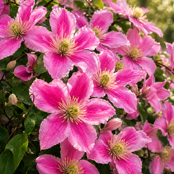 Clematis "Montana" la Ghiveci